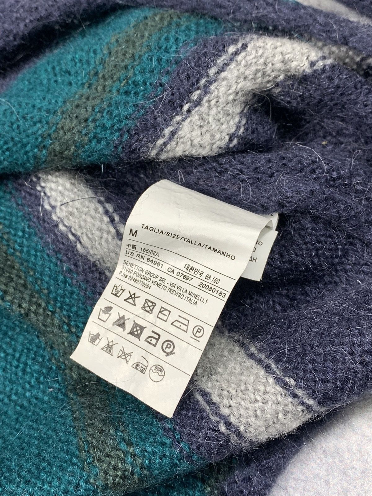 Vintage Vintage 90s Coloured knit sweater streetwear size M Size M / US 6-8 / IT 42-44 - 5 Thumbnail