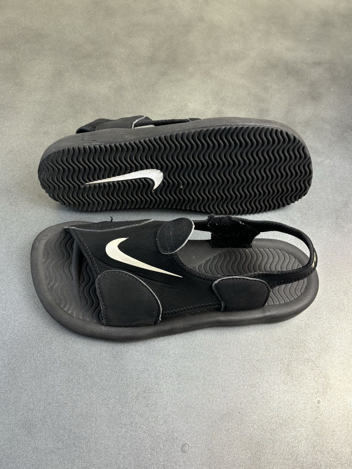 Nike × Nike ACG × Vintage 1999 Nike Sunray (GP) Sandals 90s Vintage ACG Slides Swoosh Size US 6.5 / IT 36.5 - 2 Thumbnail