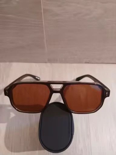 Electric Visual Retro Style Double Bridges Square Sunglasses Size ONE SIZE - 1 Thumbnail