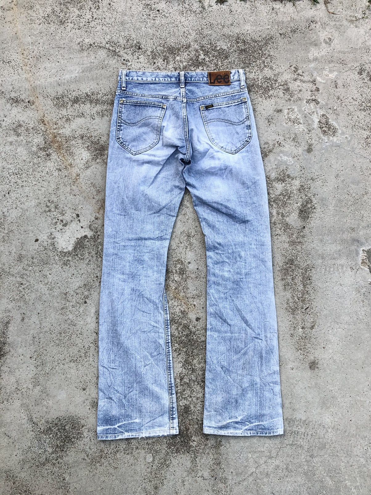 Lee FLARED DISTRESSED DENIM BY LEE Size US 30 / EU 46 - 6 Thumbnail