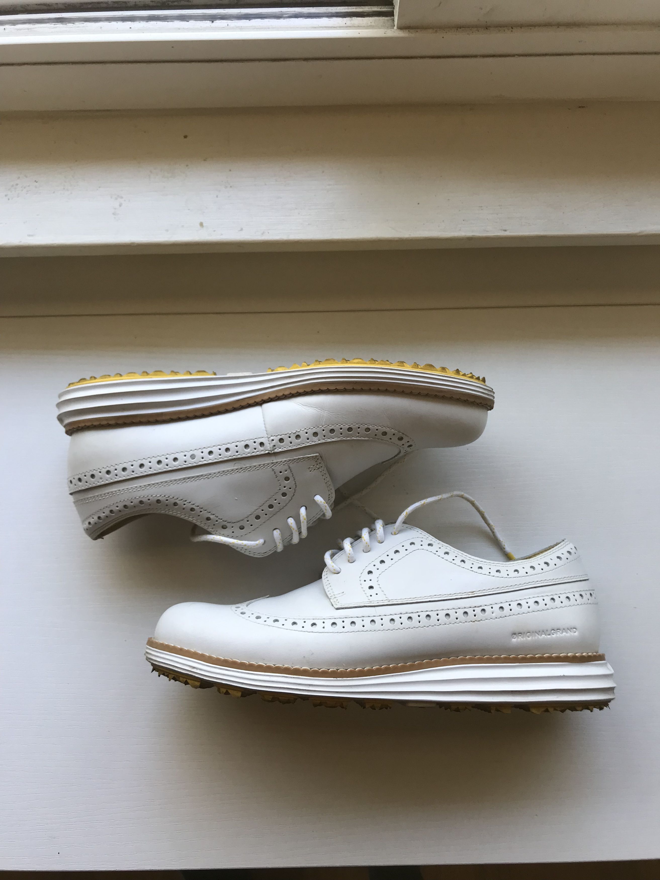Cole Haan Cole Haan Zerogrand women’s Wing Tip Golf Shoes Leather Size US 7 / IT 37 - 2 Thumbnail