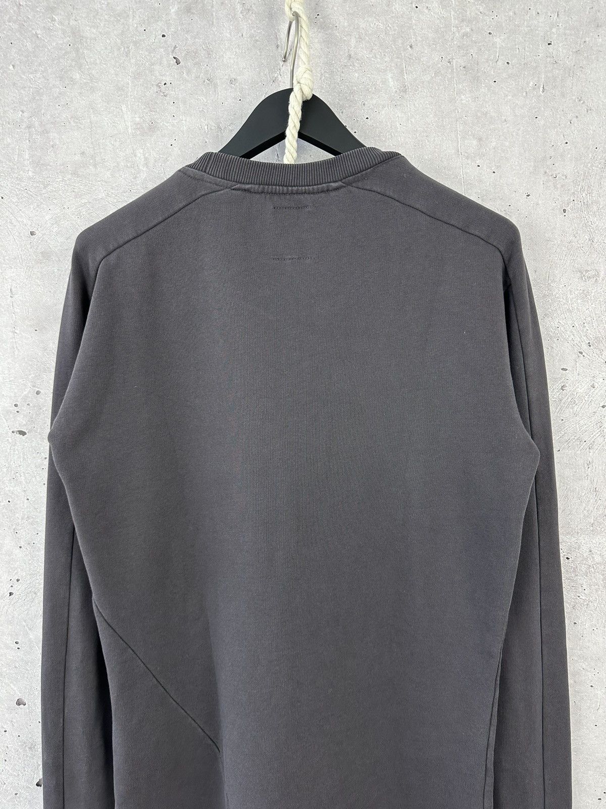 Thom Krom Thom Krom Grey Embroidered Cotton Long Sleeve Dress Size M / US 6-8 / IT 42-44 - 6 Thumbnail
