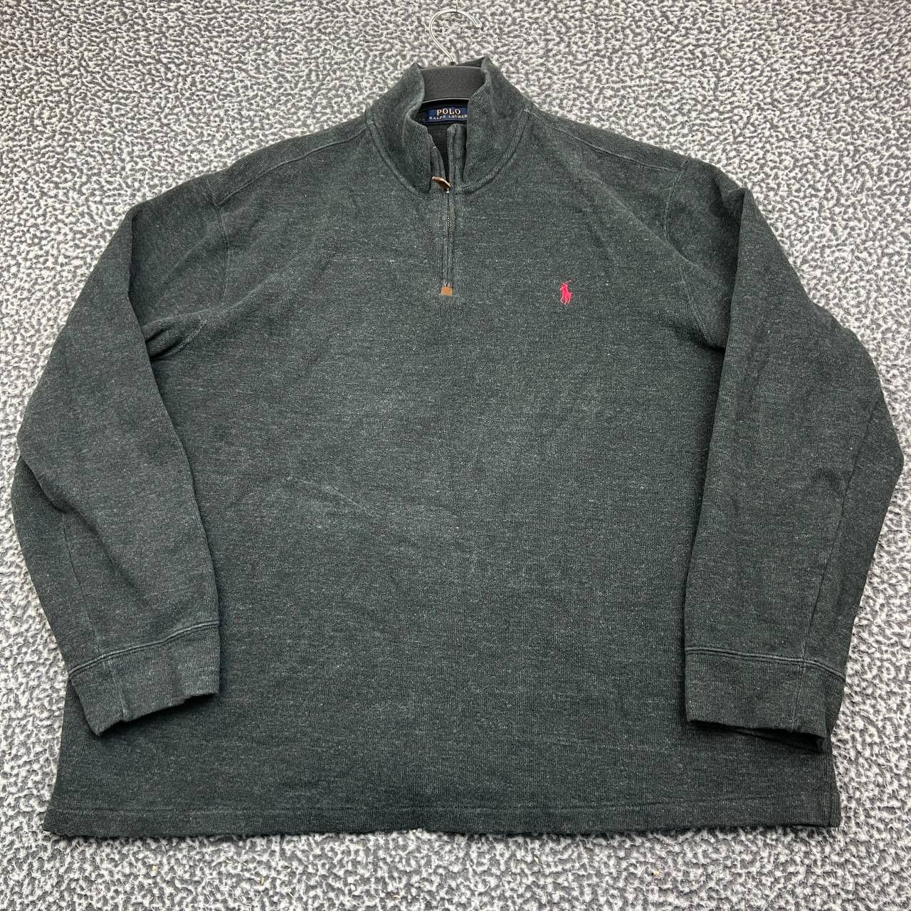Polo Ralph Lauren Polo Ralph Lauren Sweater XXL 1/4 Zip Pullover Long Sleeve Size US XXL / EU 58 / 5 - 1 Thumbnail