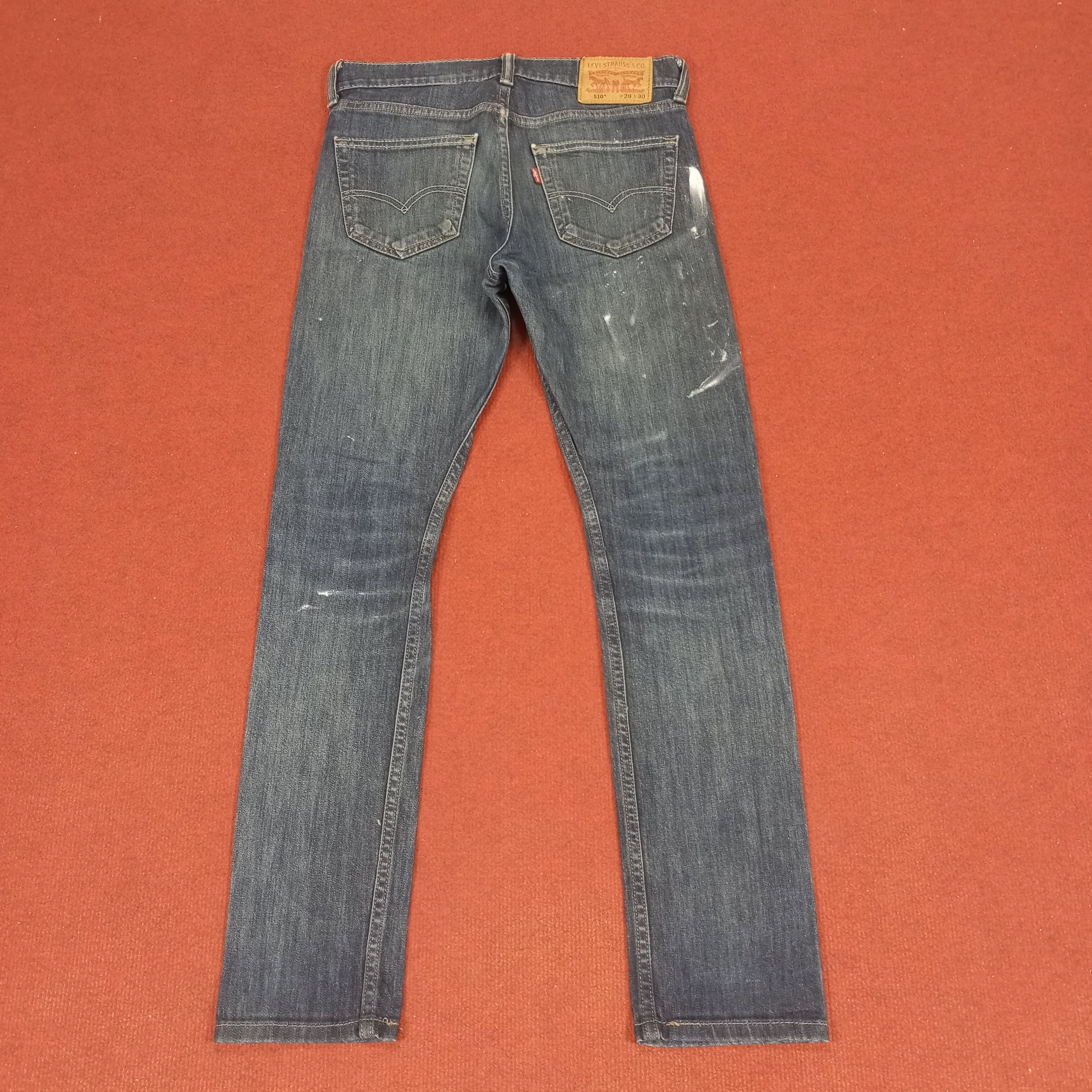 Levi's × Vintage Levis Streetwear Rock Punk Style Distressed Jeans Size 29" - 4 Thumbnail