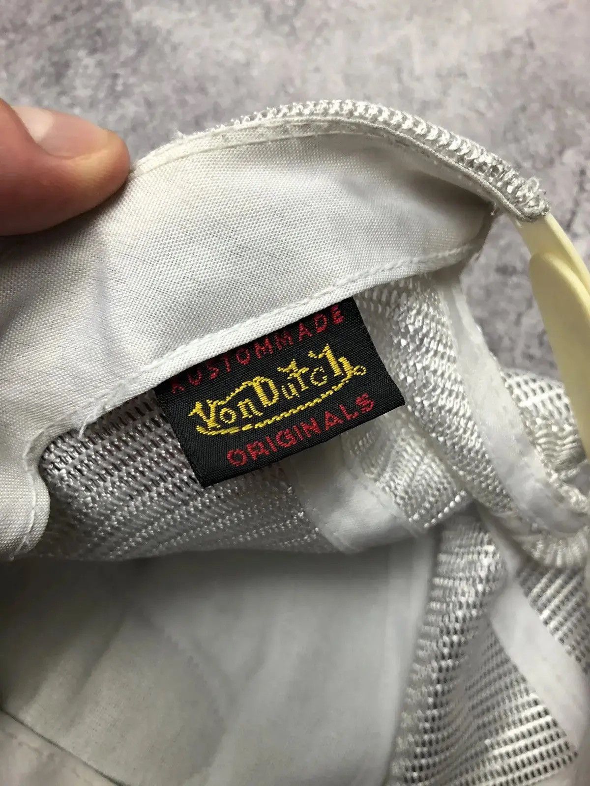 Von Dutch VON DUTCH Streetwear Casual Big Logo Cap Hat Vintage Y2k Size ONE SIZE - 6 Thumbnail