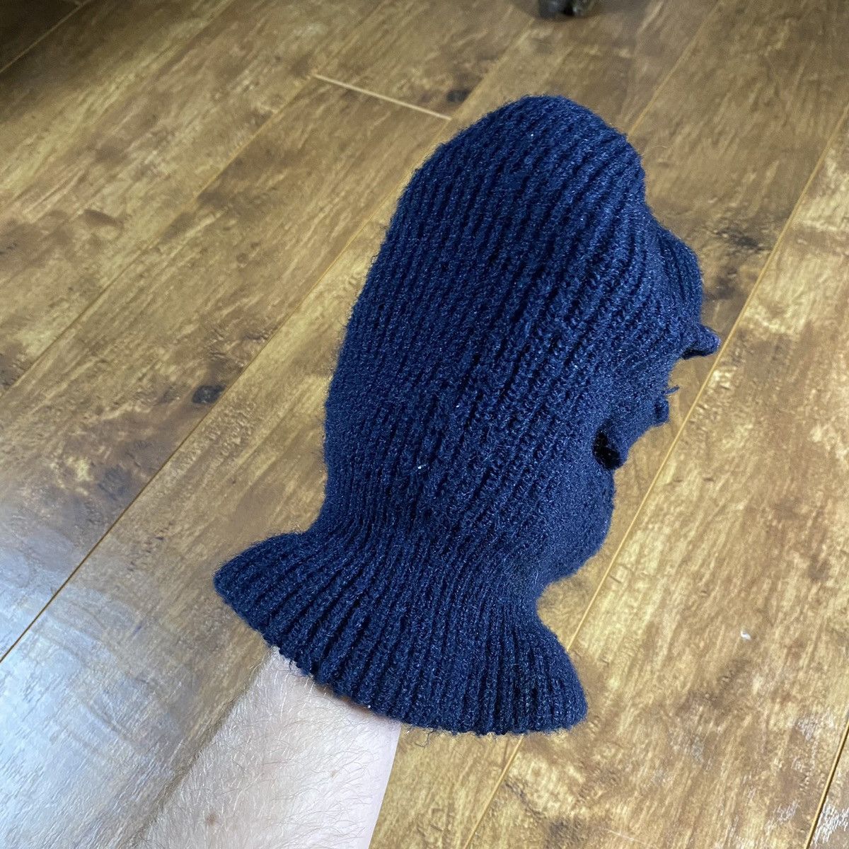 Vintage 1990s Knit Face Mask Size ONE SIZE - 3 Thumbnail