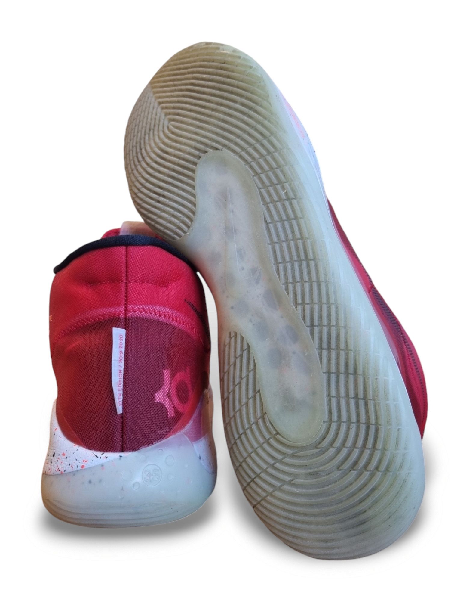 Nike Nike Zoom KD 12 University Red Size US 12 / EU 45 - 12 Thumbnail