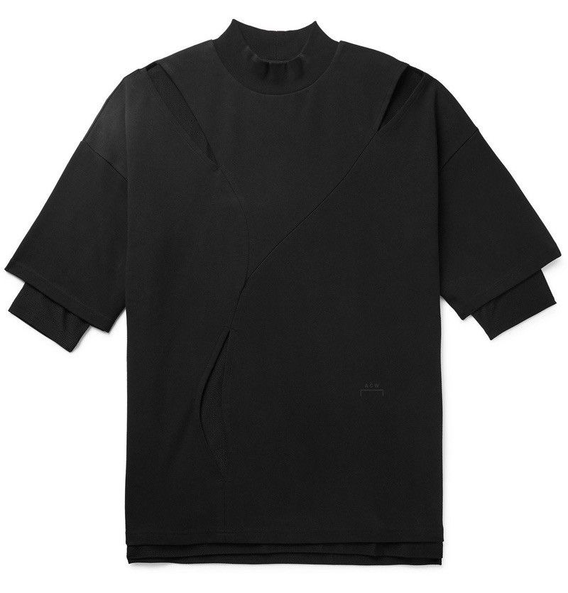A-COLD-WALL* A-COLD-WALL* Oversized Layered Cutout Jersey Mesh T shirt M Size US M / EU 48-50 / 2 - 1 Thumbnail