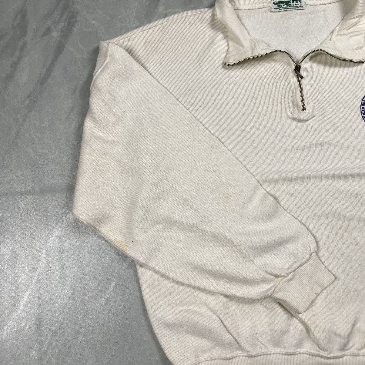 Japanese Brand Vintage 90s Genki Tv Promo Japan Quarter Zip Size US M / EU 48-50 / 2 - 6 Thumbnail