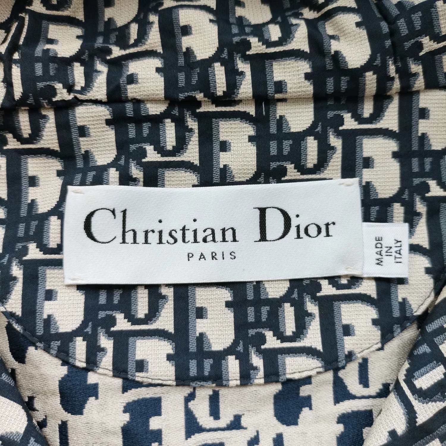 Dior DIOR Women's Oblique Print Hooded Jacket Black XS Size XS / US 0-2 / IT 36-38 - 5 Thumbnail