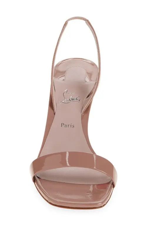 Christian Louboutin os11x0526 Condora Slingback Sandals in Vintage Rose Size US 8 / IT 38 - 4 Thumbnail