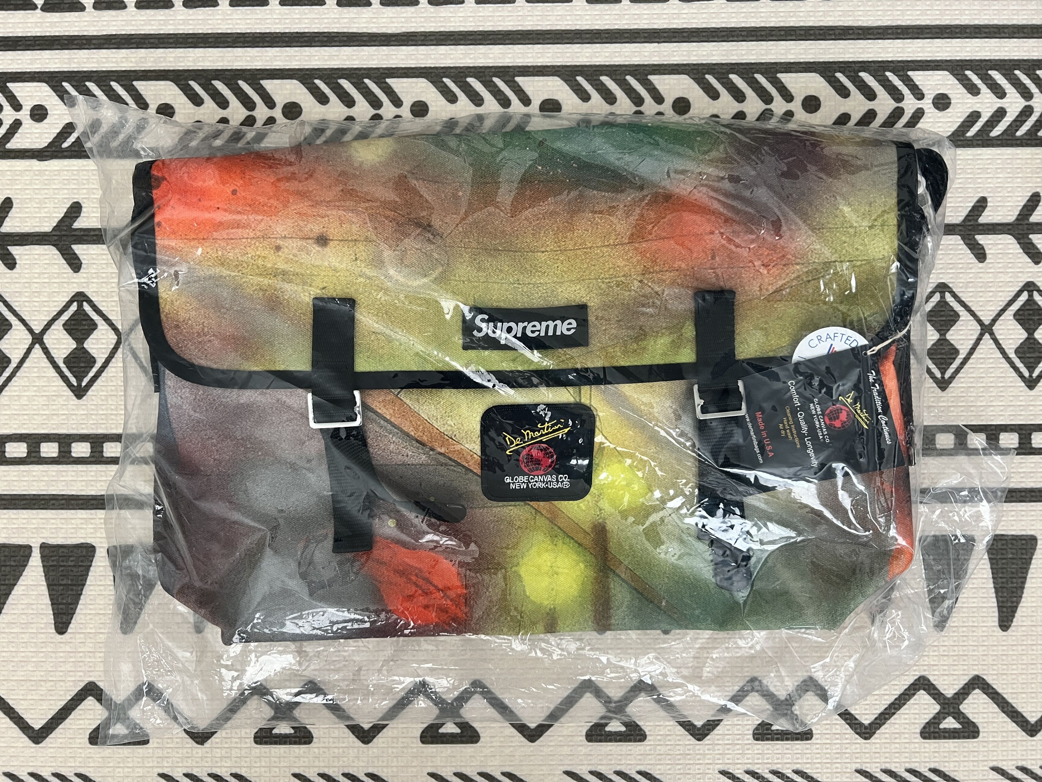 Supreme Supreme De Martini Rammellzee Messenger Bag | Grailed