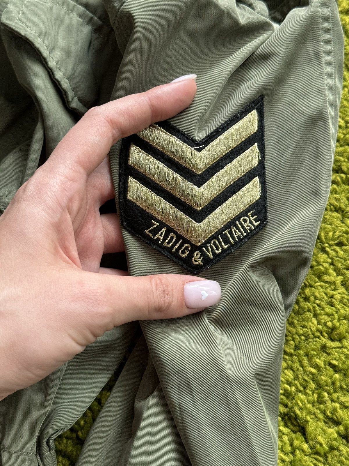 Designer × Zadig & Voltaire Zadig & Voltaire avant garde military style jacket Size XXS / US 00 / IT 34 - 5 Thumbnail
