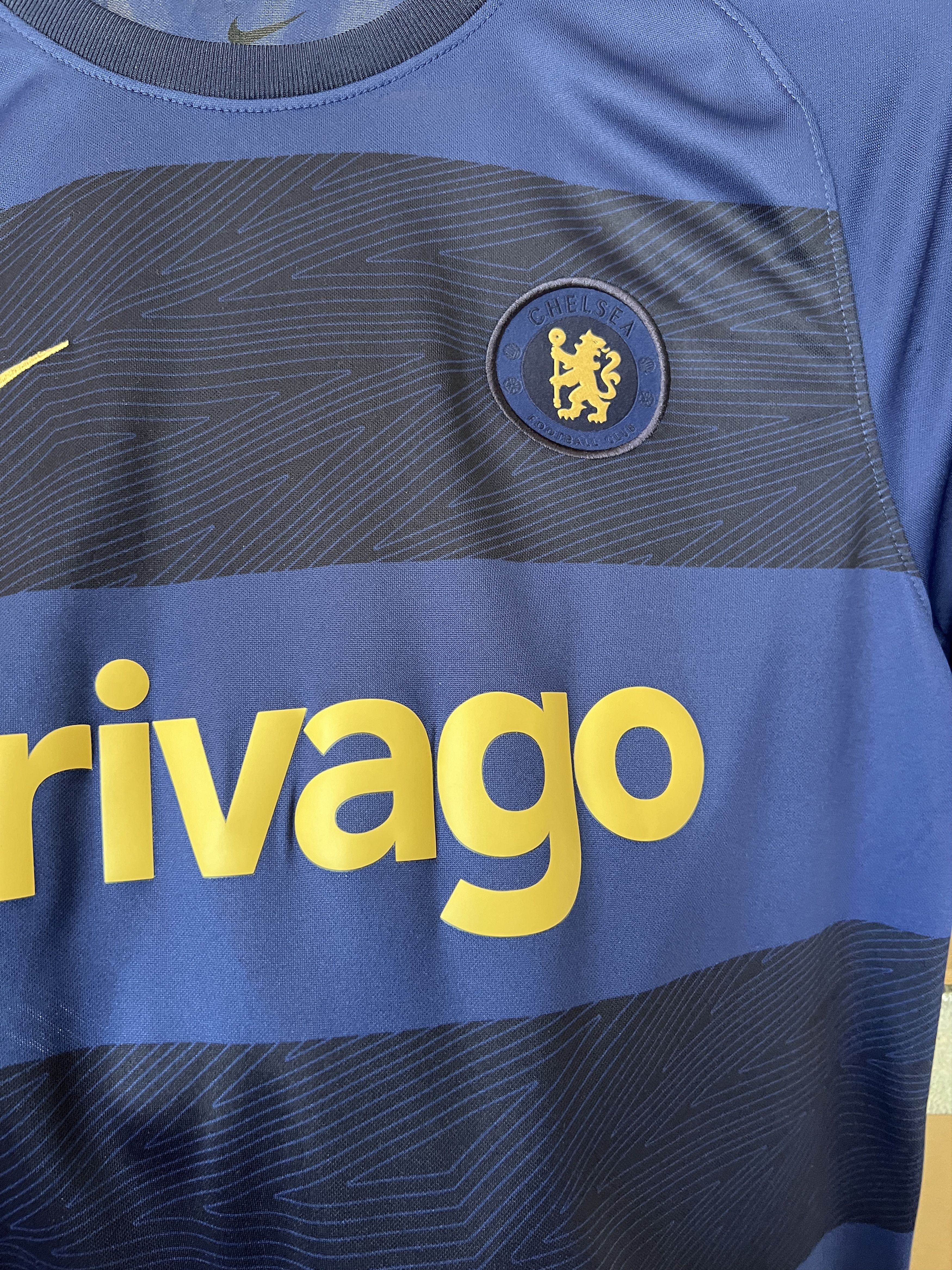 Nike × Vintage Nike Chelsea FC Pre Match Soccer Football Jersey Size M Size US M / EU 48-50 / 2 - 6 Thumbnail