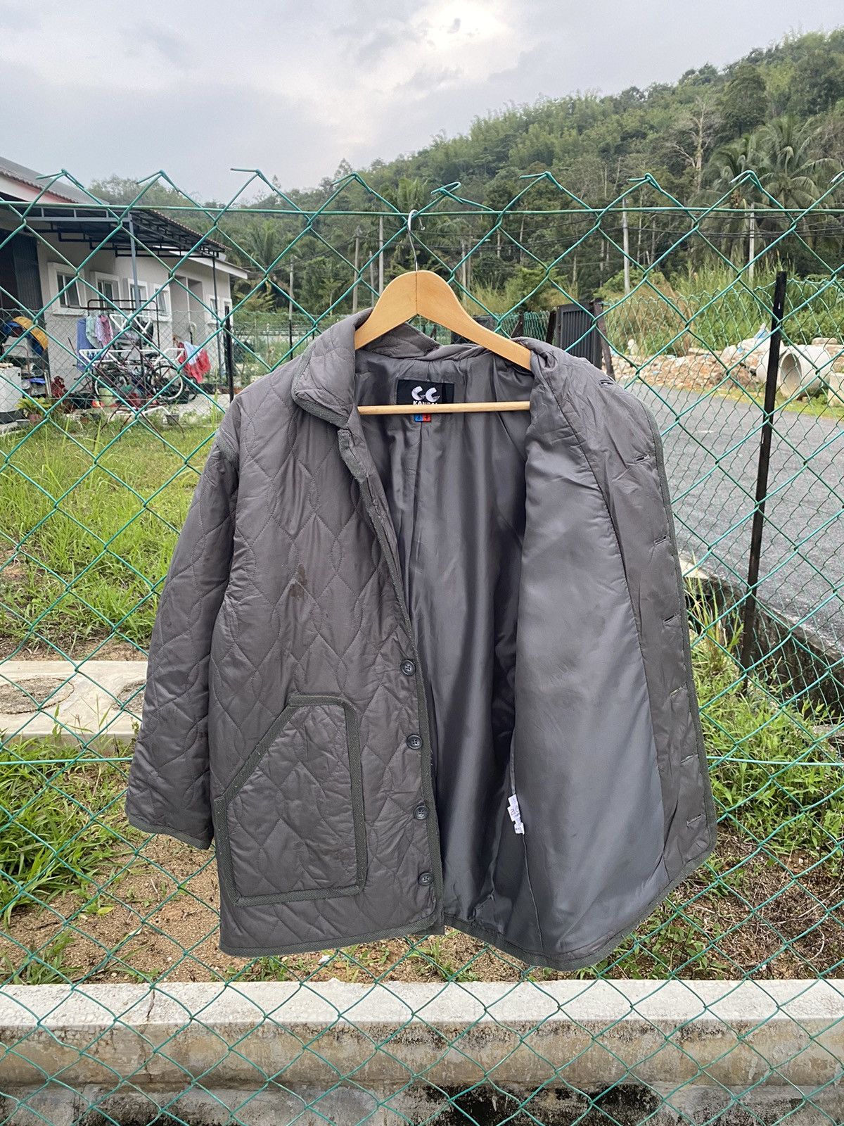 Japanese Brand × Kansai Yamamoto × Vintage Vintage C C Kansai Quilted Jacket Size US M / EU 48-50 / 2 - 3 Thumbnail