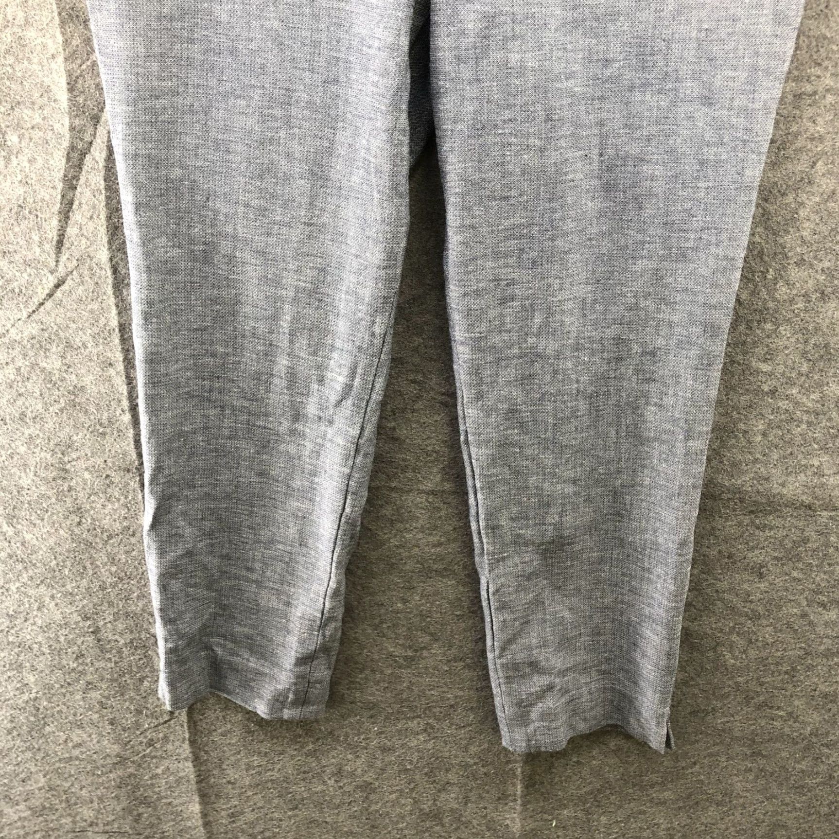 Talbots Talbots Chatham Ankle Pants Womens 10P Blue Slim Fit Stretch Knit Dress Pant Size 32" / US 10 / IT 46 - 4 Thumbnail