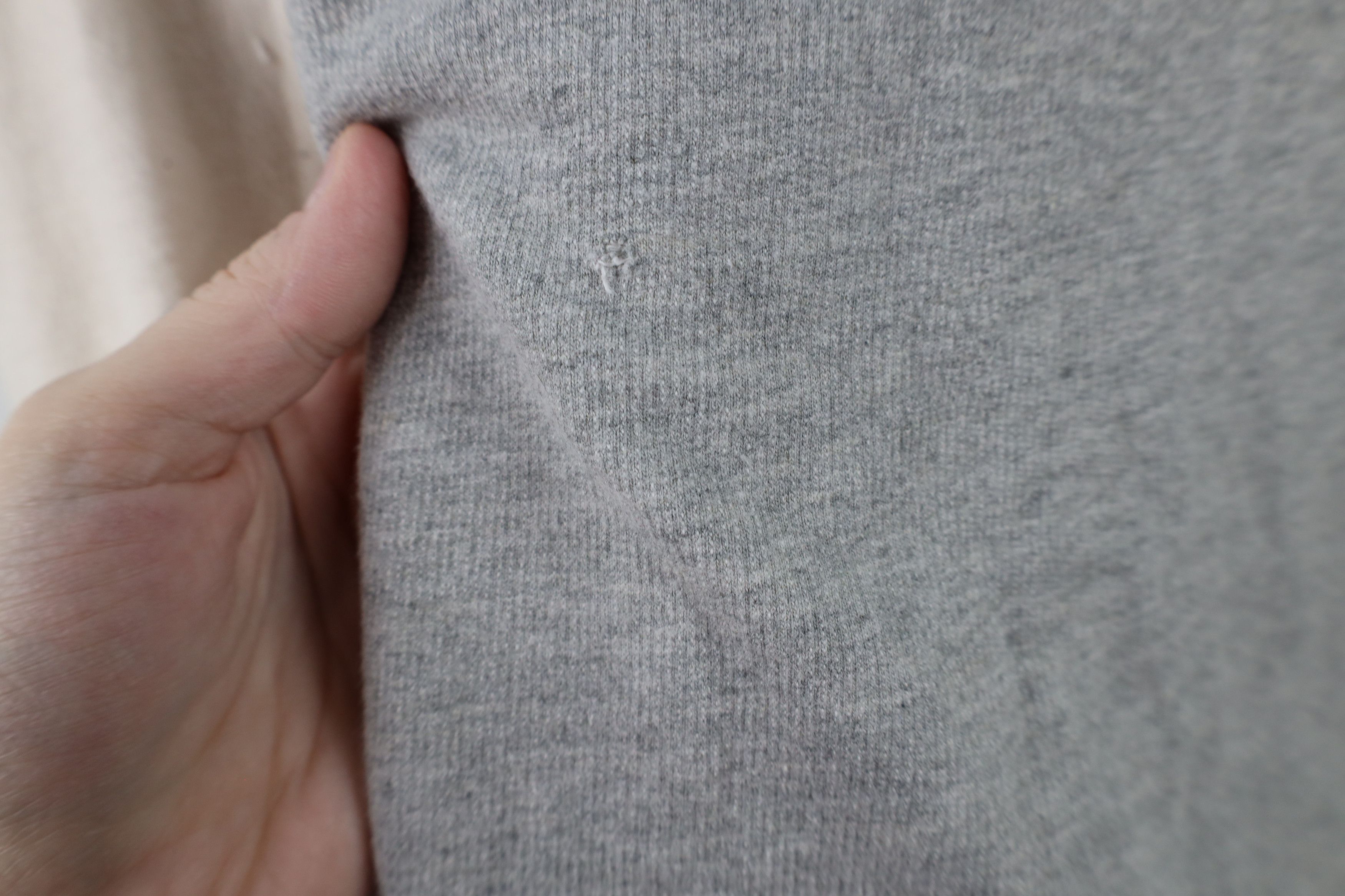Ralph Lauren × Vintage Vintage Y2K Ralph Lauren Knit Long Sleeve T-Shirt Gray Size US XXL / EU 58 / 5 - 6 Thumbnail