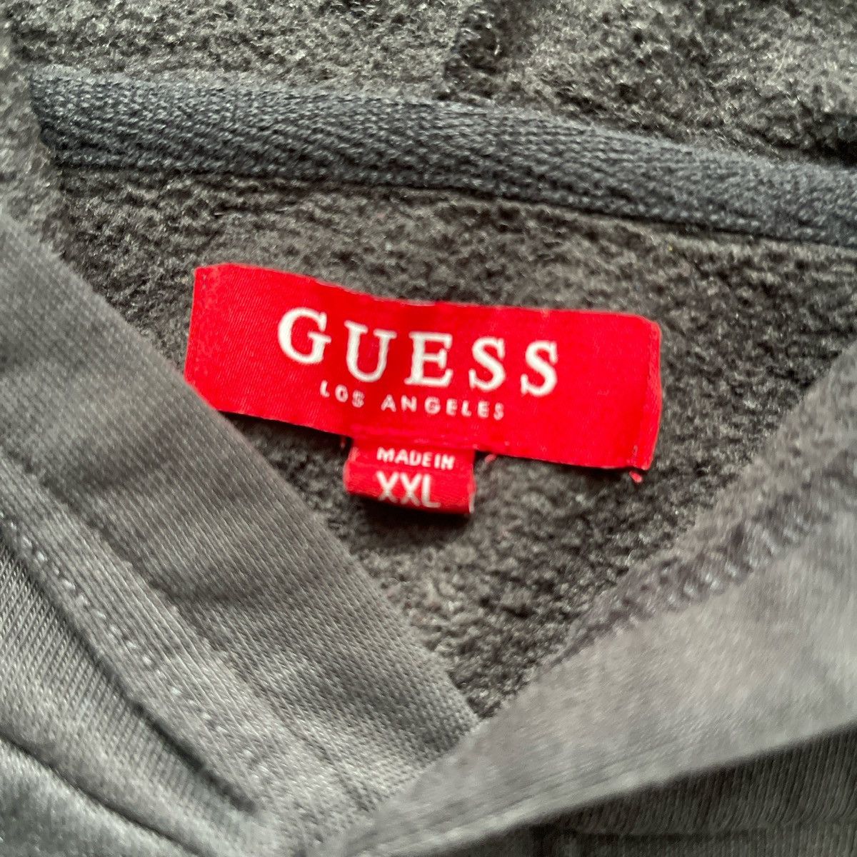 Guess Vintage Guess Box Logo Hoodie Size US XL / EU 56 / 4 - 3 Thumbnail