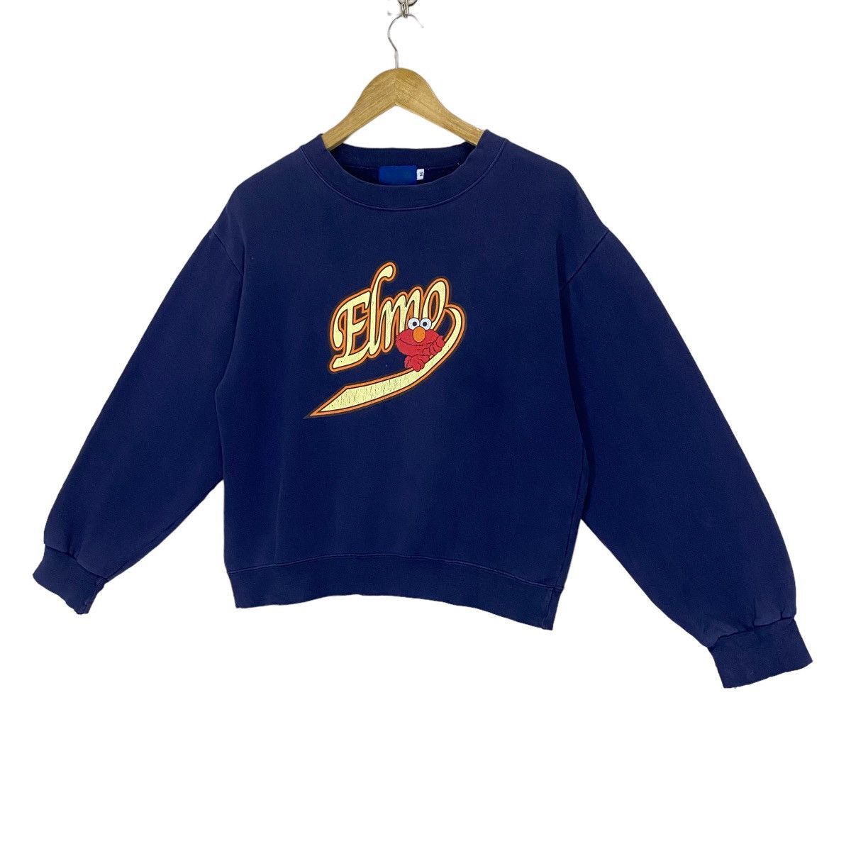 Disney Elmo Sesame Street Big Logo Cropped Sweatshirt Size US S / EU 44-46 / 1 - 3 Thumbnail