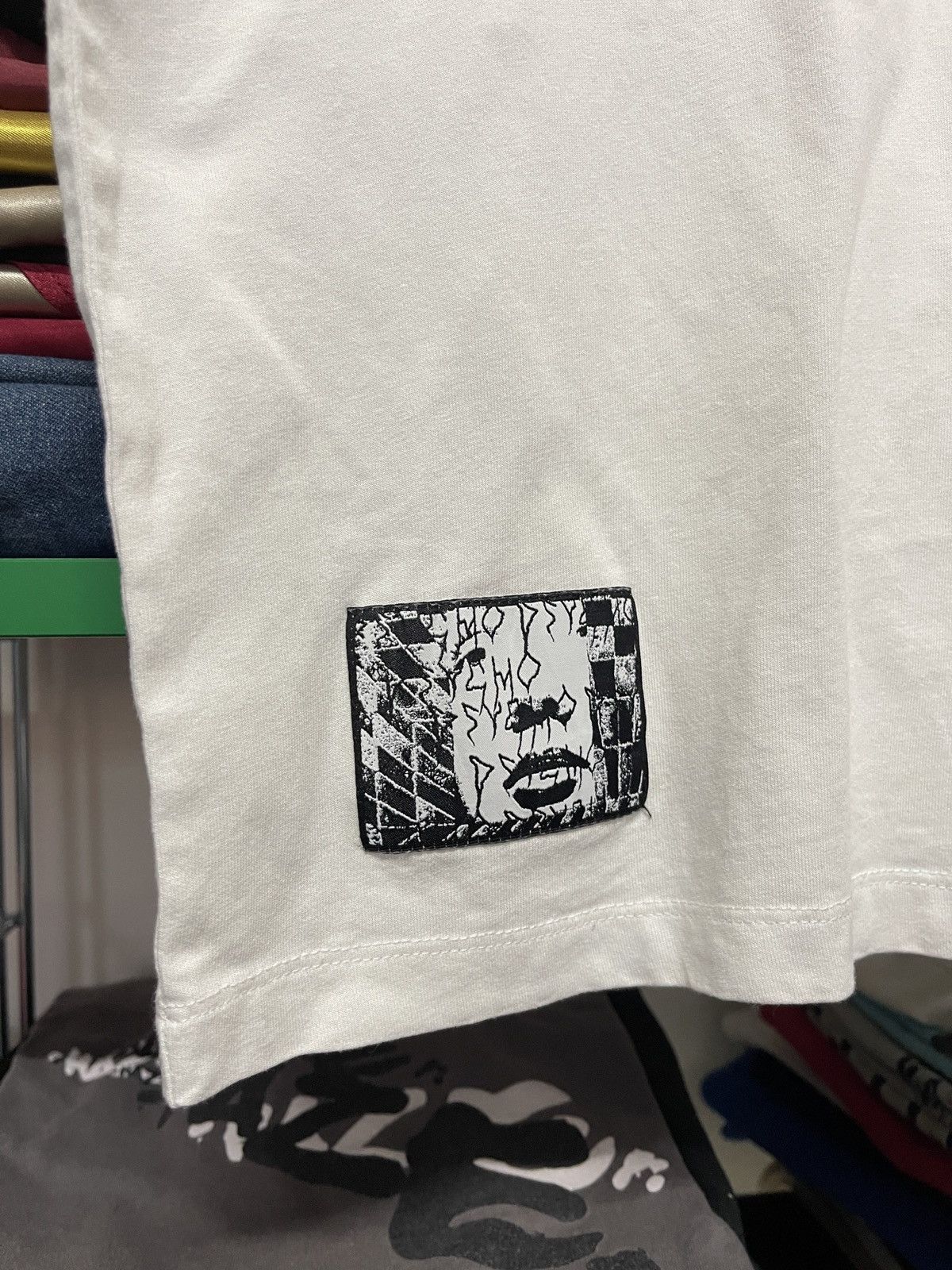 Diesel Vintage Y2K DIESEL DARK FANTASY PATCHES TEE RAF SIMON STYLE Size US M / EU 48-50 / 2 - 6 Thumbnail