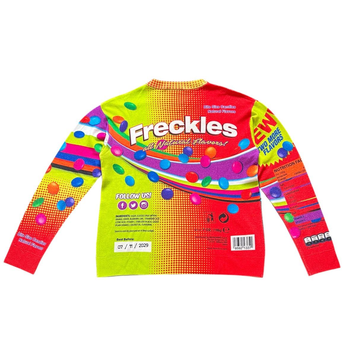 Moschino MOSCHINO FRECKLES SWEATER JUMPER PRINT by jeremy scott candy Size US M / EU 48-50 / 2 - 7 Thumbnail