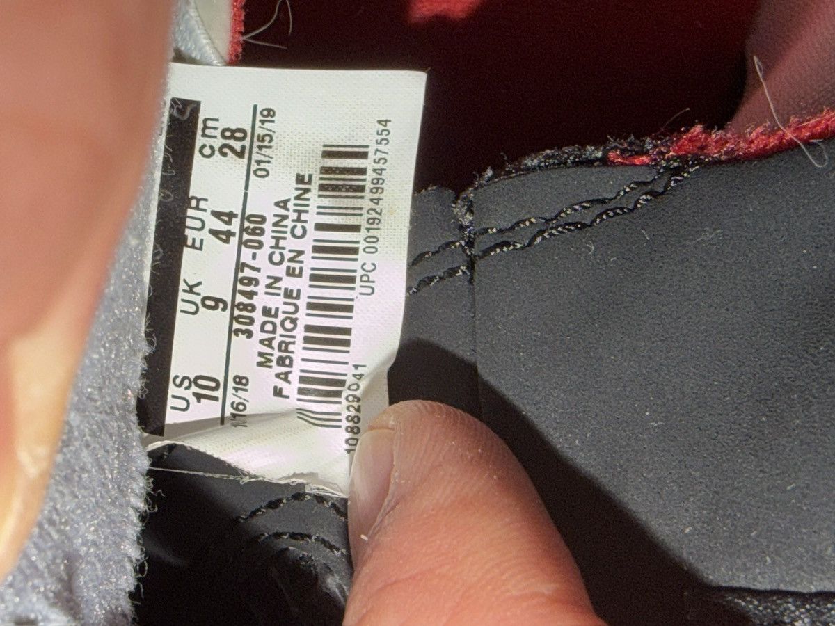 Nike Nike Air Jordan 4 Retro Bred (2019) Size US 10 / EU 43 - 8 Thumbnail