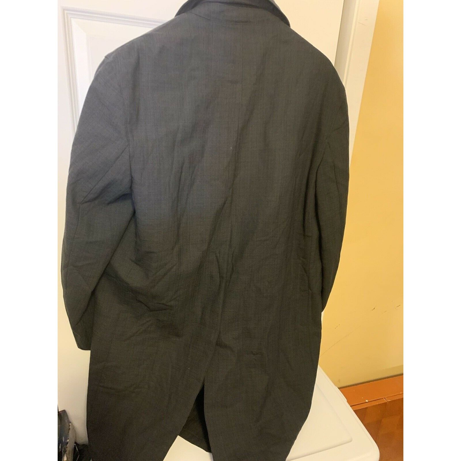 Other Vintage JUNEX OF SWEDEN OVERCOAT Gray Polyester Blend Size US XL / EU 56 / 4 - 8 Thumbnail