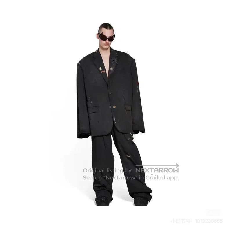 Balenciaga Balenciaga Jacket Coat Size US S / EU 44-46 / 1 - 5 Thumbnail