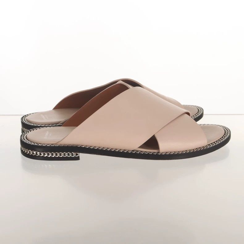 Givenchy Givenchy Leather sandals for women, solid color Size US 6 / EU 39 - 3 Thumbnail