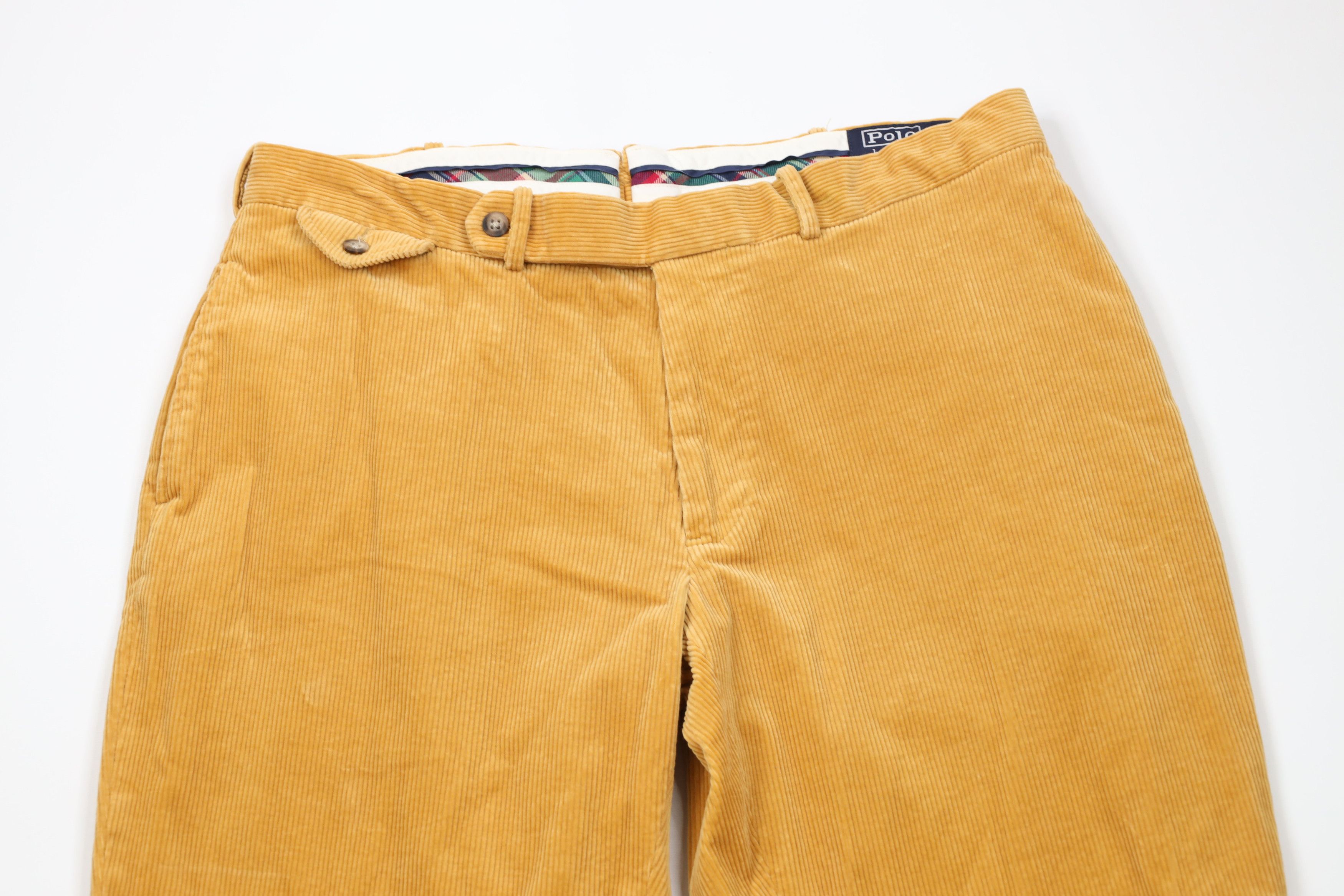 Ralph Lauren × Vintage Vintage Ralph Lauren Heavyweight Wide Leg Corduroy Pants Size US 36 / EU 52 - 2 Thumbnail