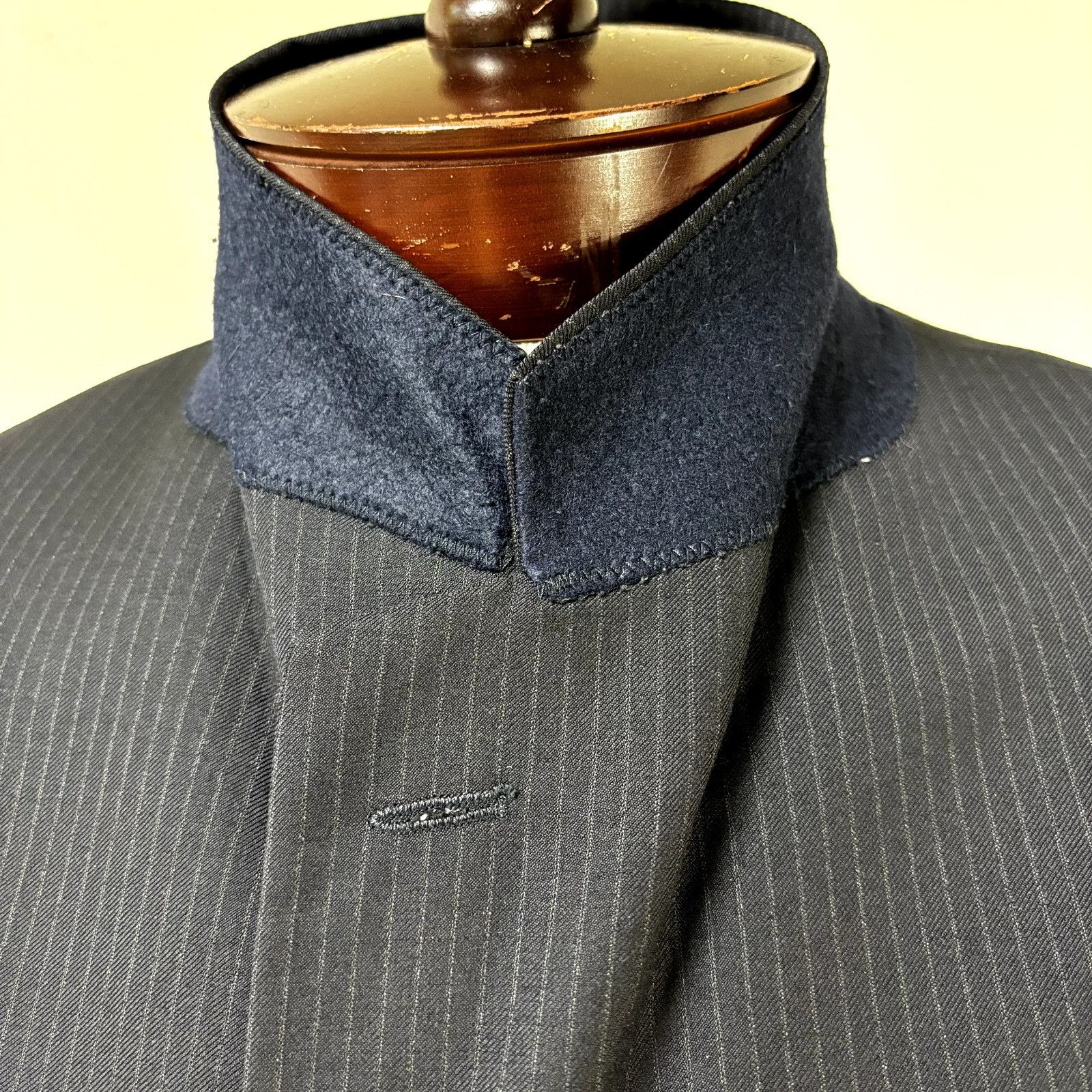 Other Pavone Sport Coat Lessona Superclass 120s Striped Blazer Sz Size 42S - 10 Thumbnail