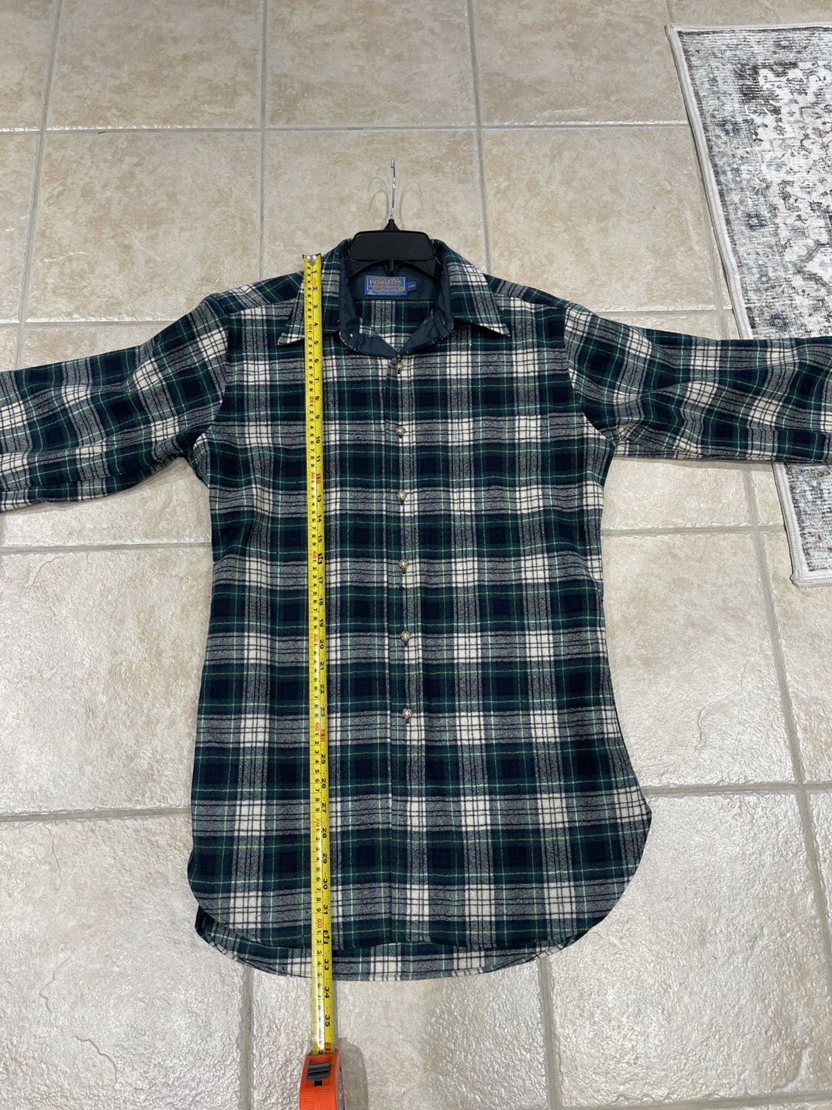 Pendleton VTG 60s 70s Pendleton 100% Virgin Wool Tartan Plaid Shirt Size US M / EU 48-50 / 2 - 4 Thumbnail
