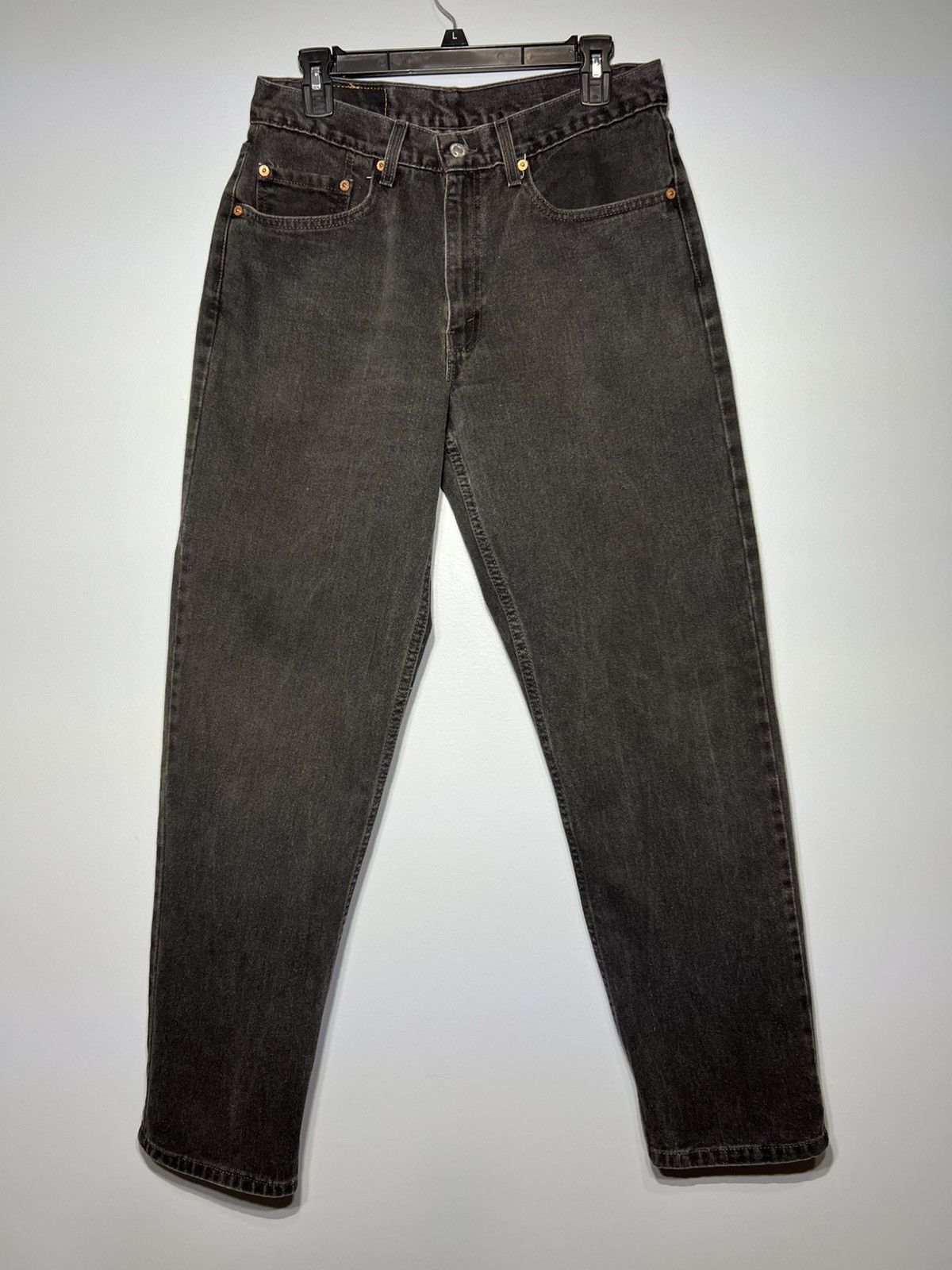 Levi's × Levi's Vintage Clothing Levis 550 Relaxed Fit Mens Size 33x32 Black Denim Jeans 2001 Size US 33 - 1 Thumbnail