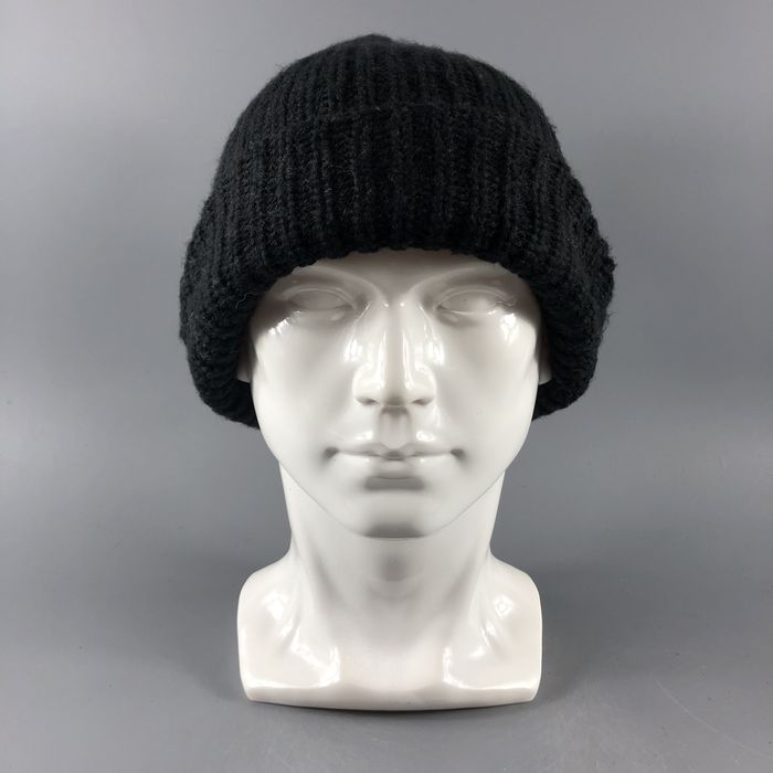 Vintage New York Hat Co Hats Ribbed Knit Beanie Crochet B979 | Grailed