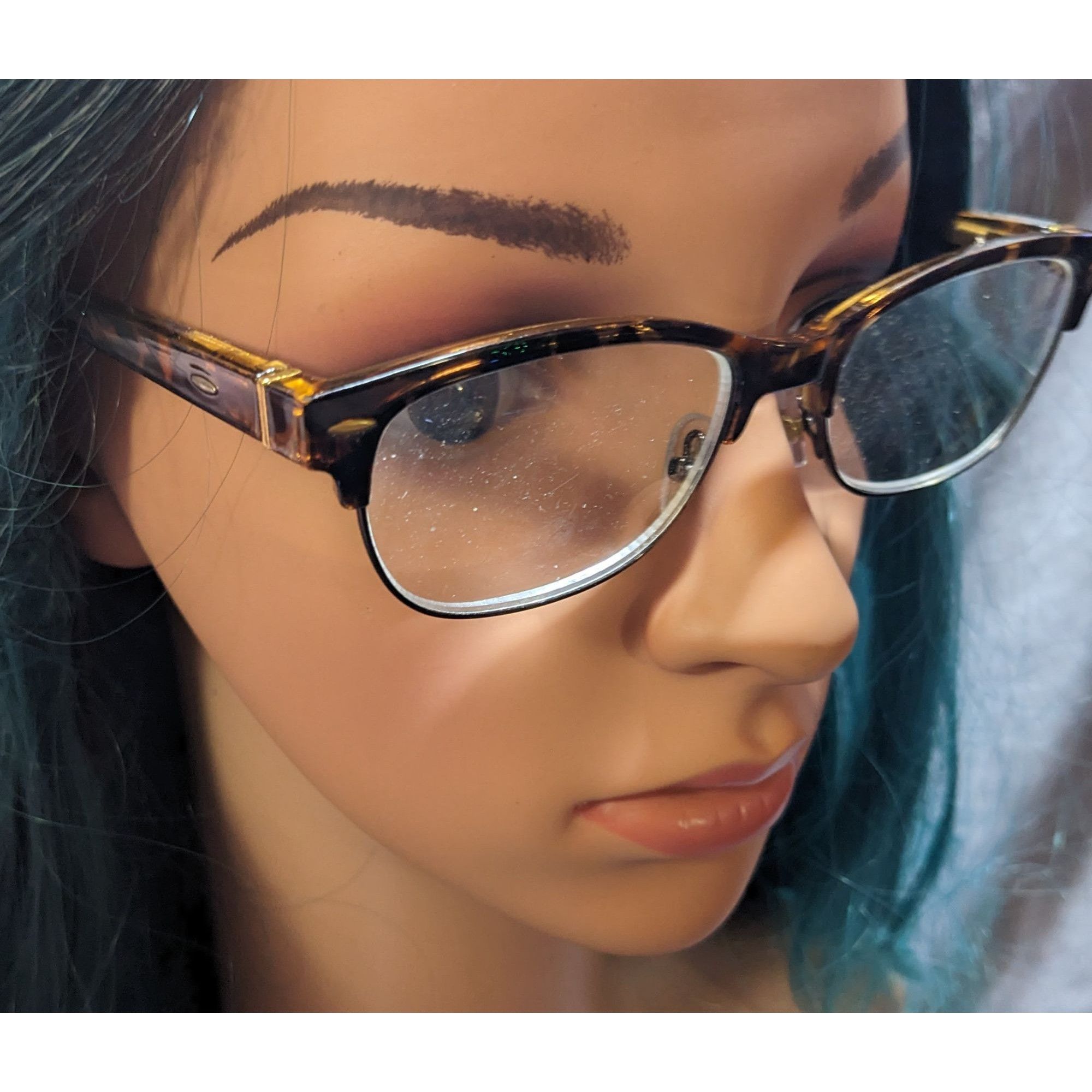 Foster Grant Foster Grant Cleo Tortoise Retro Glasses Frames Size ONE SIZE - 8 Thumbnail