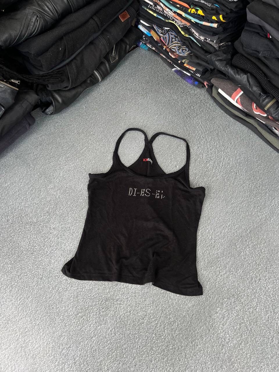 Diesel Y2K Diesel Tank Top 2000s Style sleeveless vintage Size L / US 10 / IT 46 - 1 Thumbnail