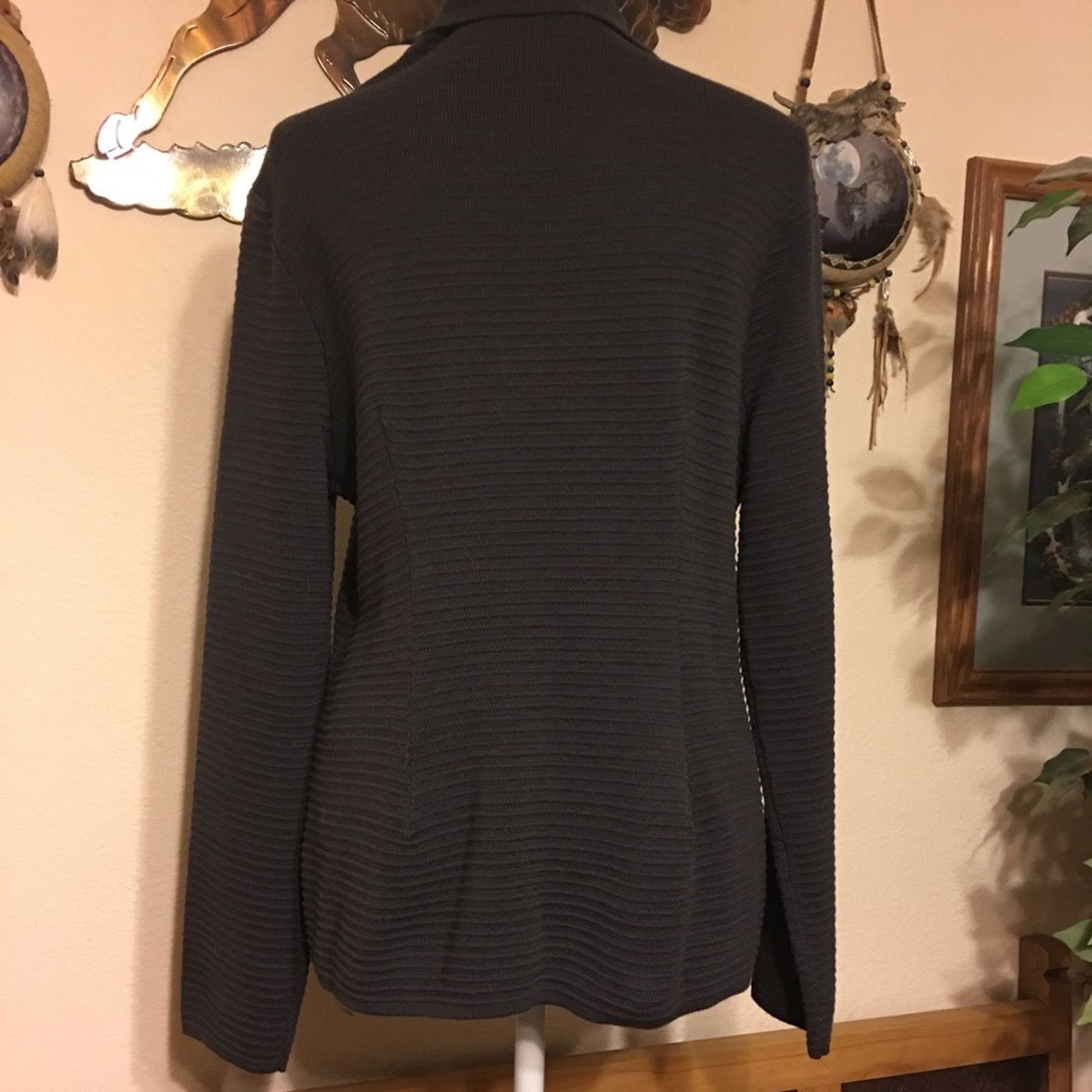 Other WD-NY dark gray textured cardigan jacket XL Size XL / US 12-14 / IT 48-50 - 6 Thumbnail