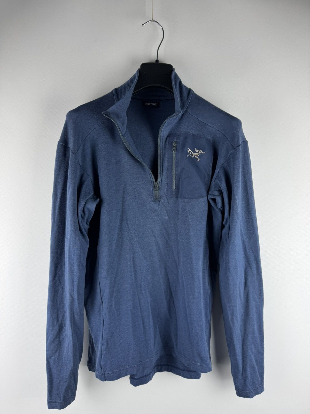 Arc'teryx Arc’teryx Rho Heavyweight 1/4 Zip Neck Blue Size M / US 6-8 / IT 42-44 - 1 Thumbnail