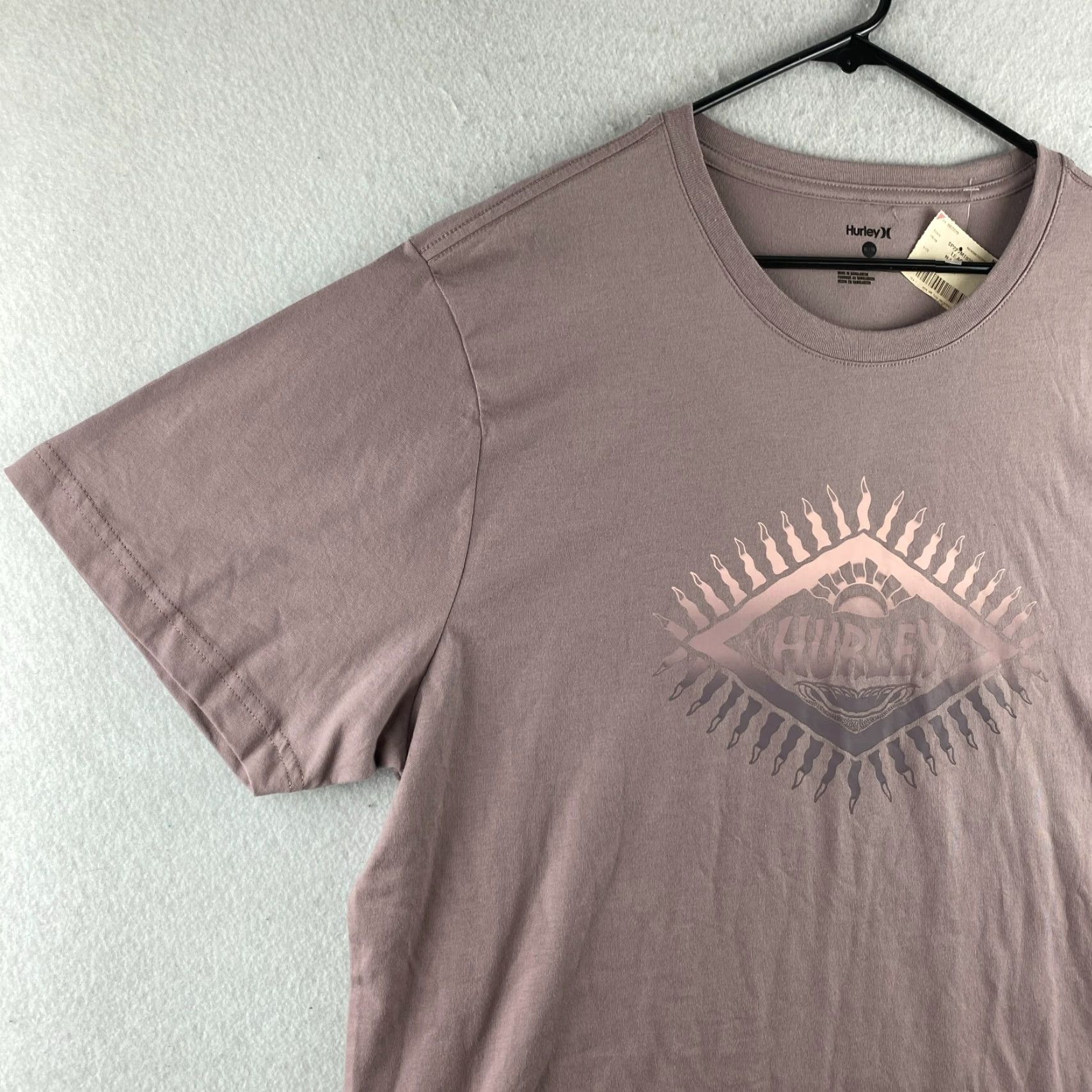 Hurley Hurley Shirt Mens XL Purple Pullover Short Sleeve Round Neck Graphic Tee NWT Size US XL / EU 56 / 4 - 4 Thumbnail
