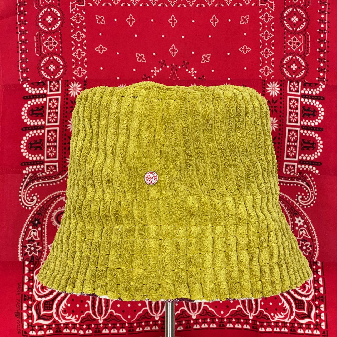 Poche Studio POCHE STUDIO HANDMADE REVERSIBLE BUCKET HAT Size ONE SIZE - 2 Thumbnail
