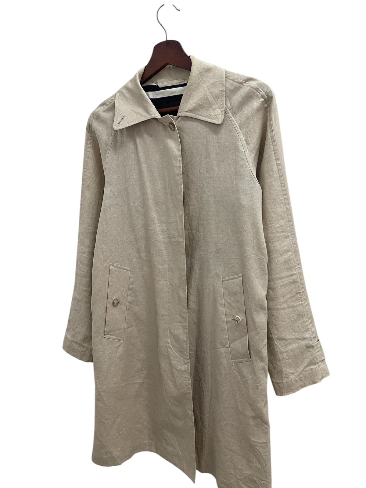 Mackintosh Mackintosh Baggy Linen Coat Jacket Size US S / EU 44-46 / 1 - 6 Thumbnail