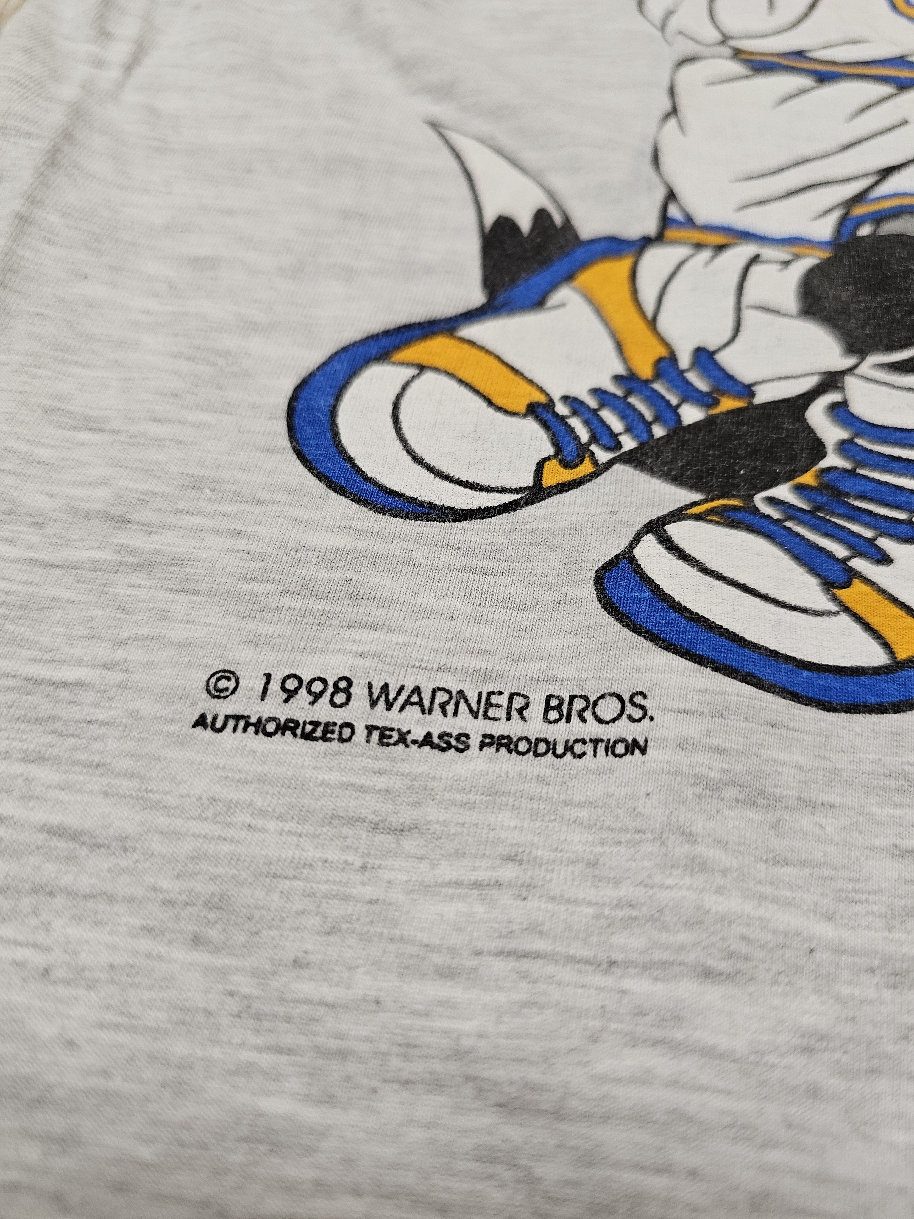 Vintage LOONEY TUNES BASKETBALL VINTAGE SHIRT 1998 JERSEY BASKETBALL Size US XXL / EU 58 / 5 - 5 Thumbnail