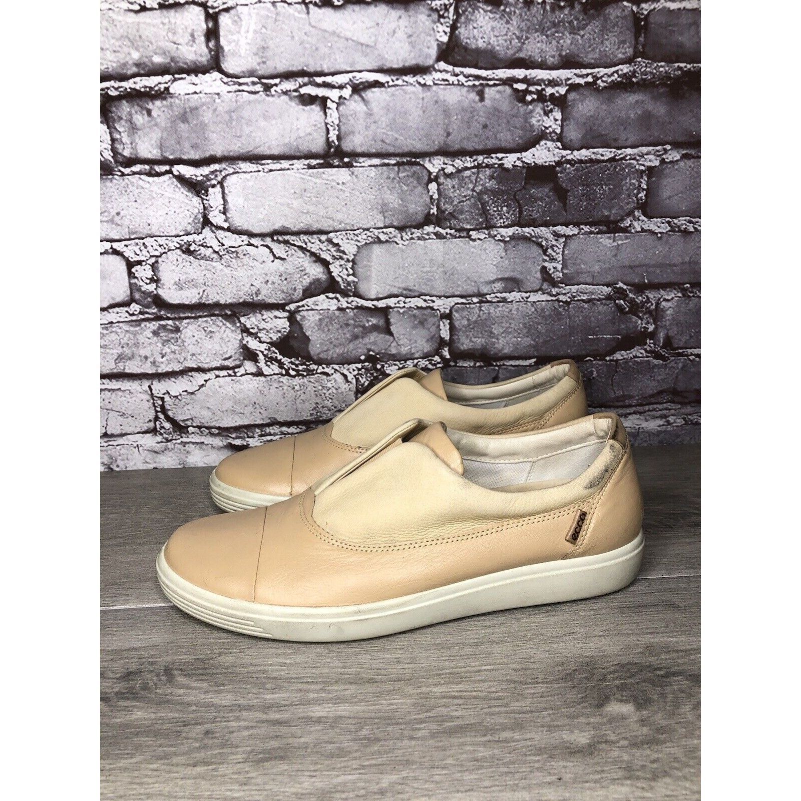 Ecco ECCO Soft 7 2.0 Pink Leather Casual Slip On Comfort Sneakers Size US 11 / IT 41 - 17 Thumbnail