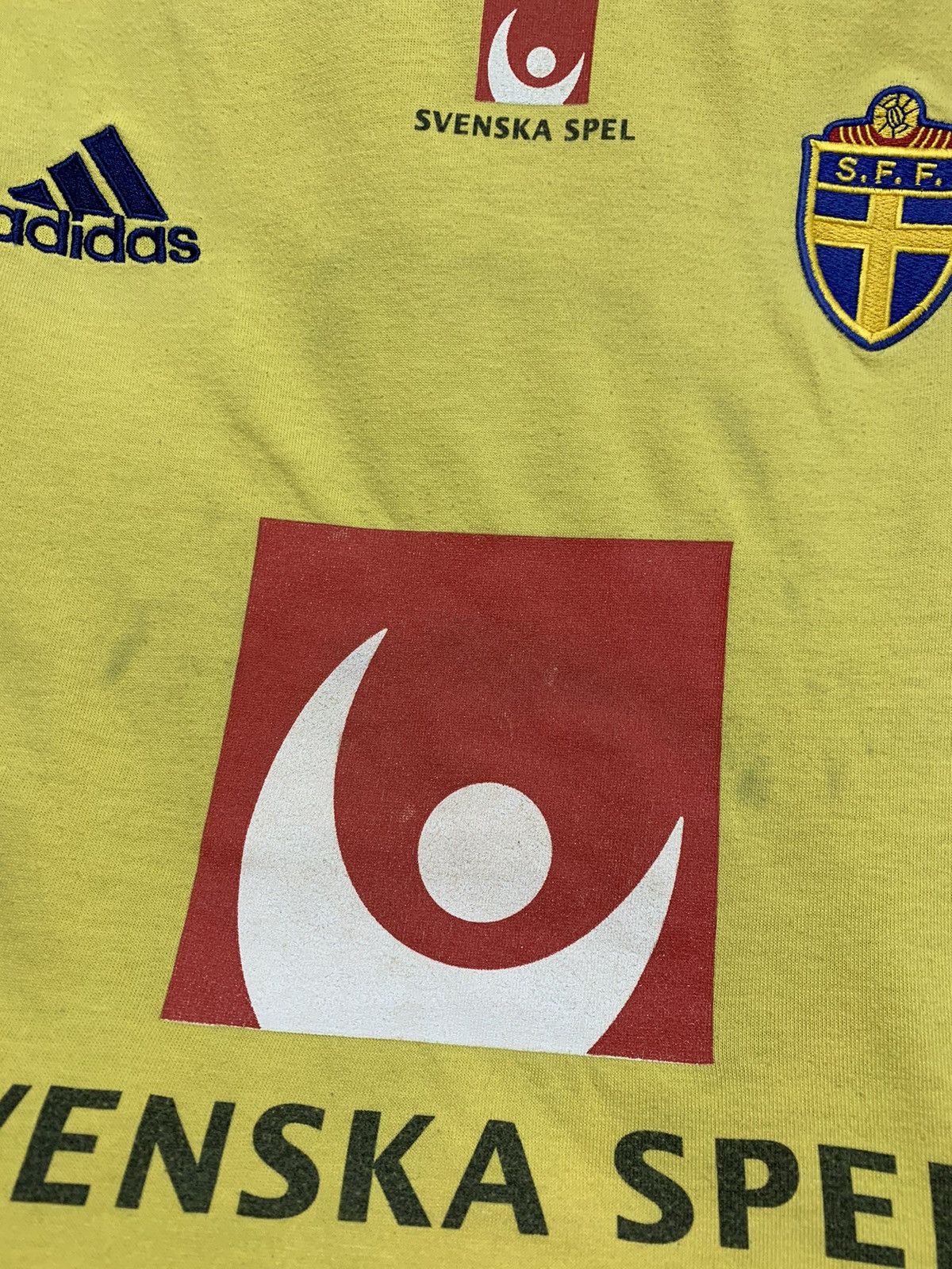 Adidas Adidas vintage soccer jersey Sweden svenska spel L as Size US L / EU 52-54 / 3 - 6 Thumbnail