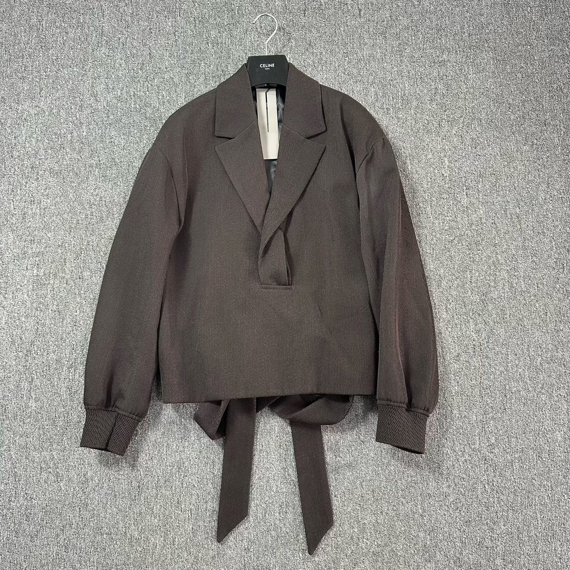 Dior Dior Man Mocha Brown Wool Pullover Jacket Size US L / EU 52-54 / 3 - 1 Thumbnail
