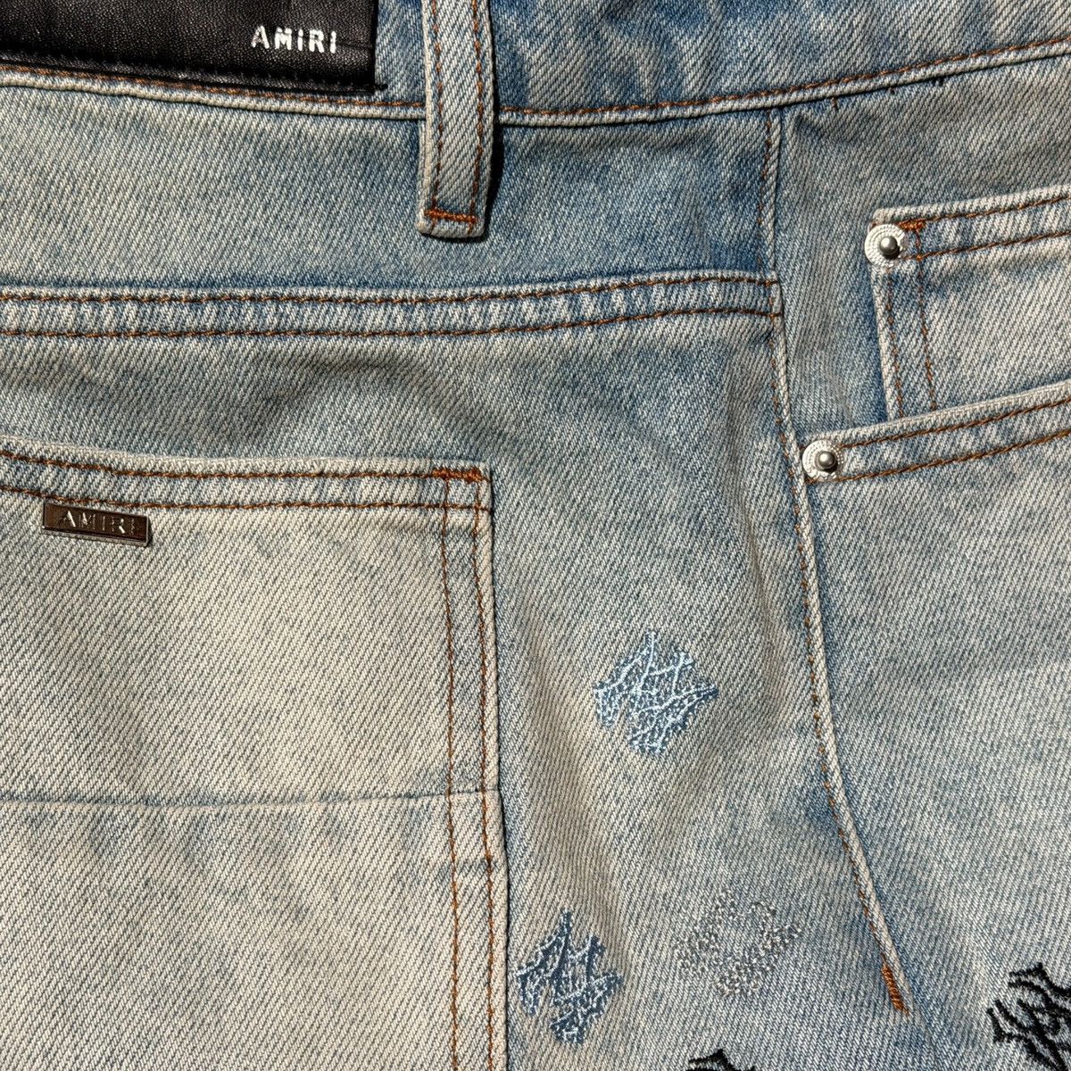 Amiri Baggy wide leg washed denim Size US 32 / EU 48 - 4 Thumbnail