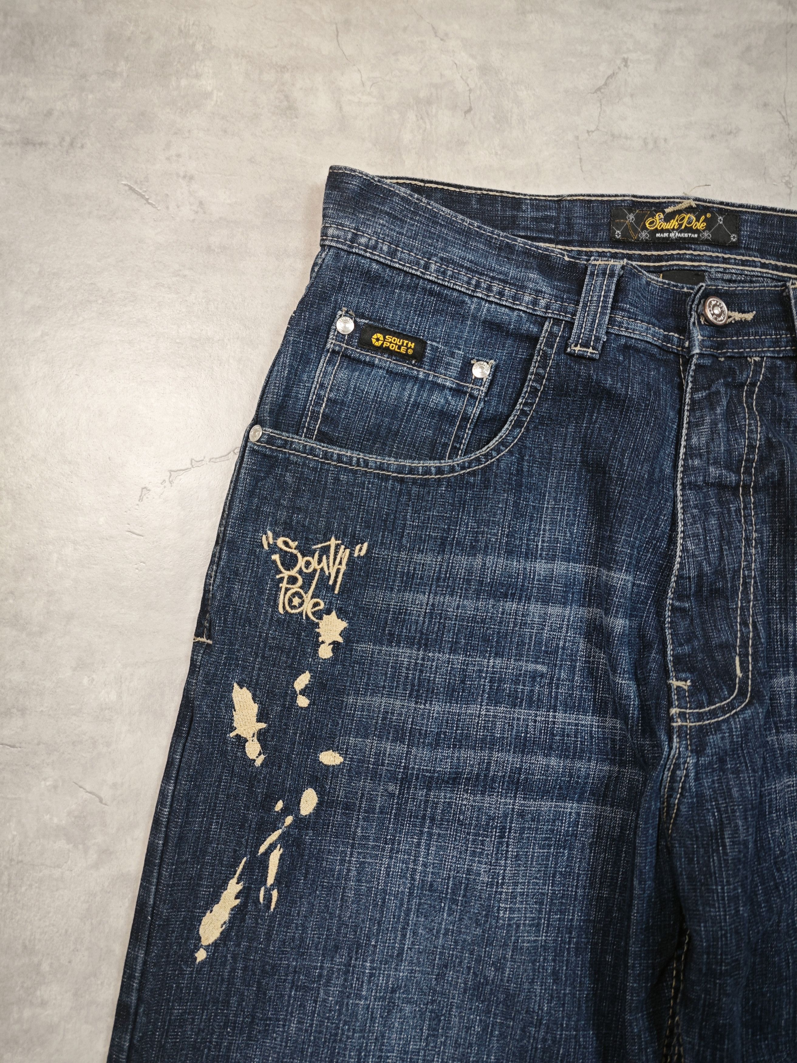 Southpole Southpole Vintage Jeans Size US 35 - 7 Thumbnail
