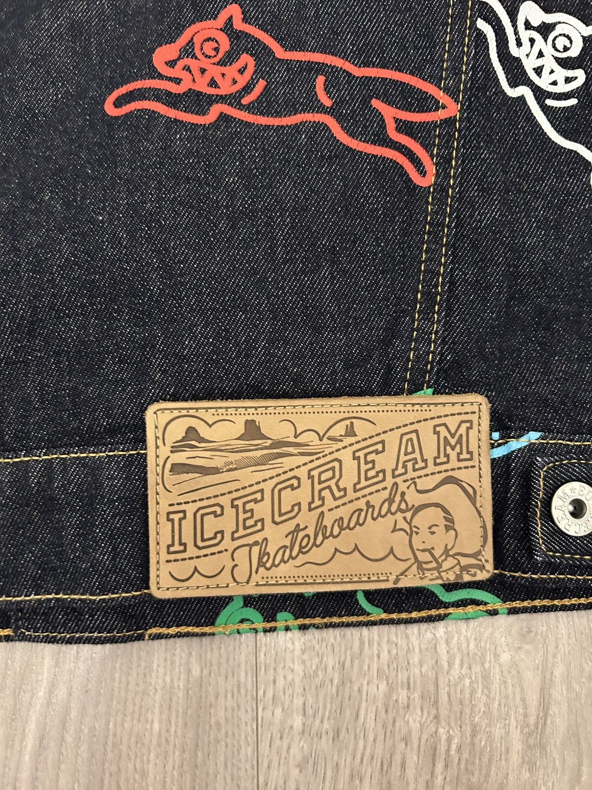 Billionaire Boys Club × Icecream Icecream Denim Jacket Size US M / EU 48-50 / 2 - 3 Thumbnail
