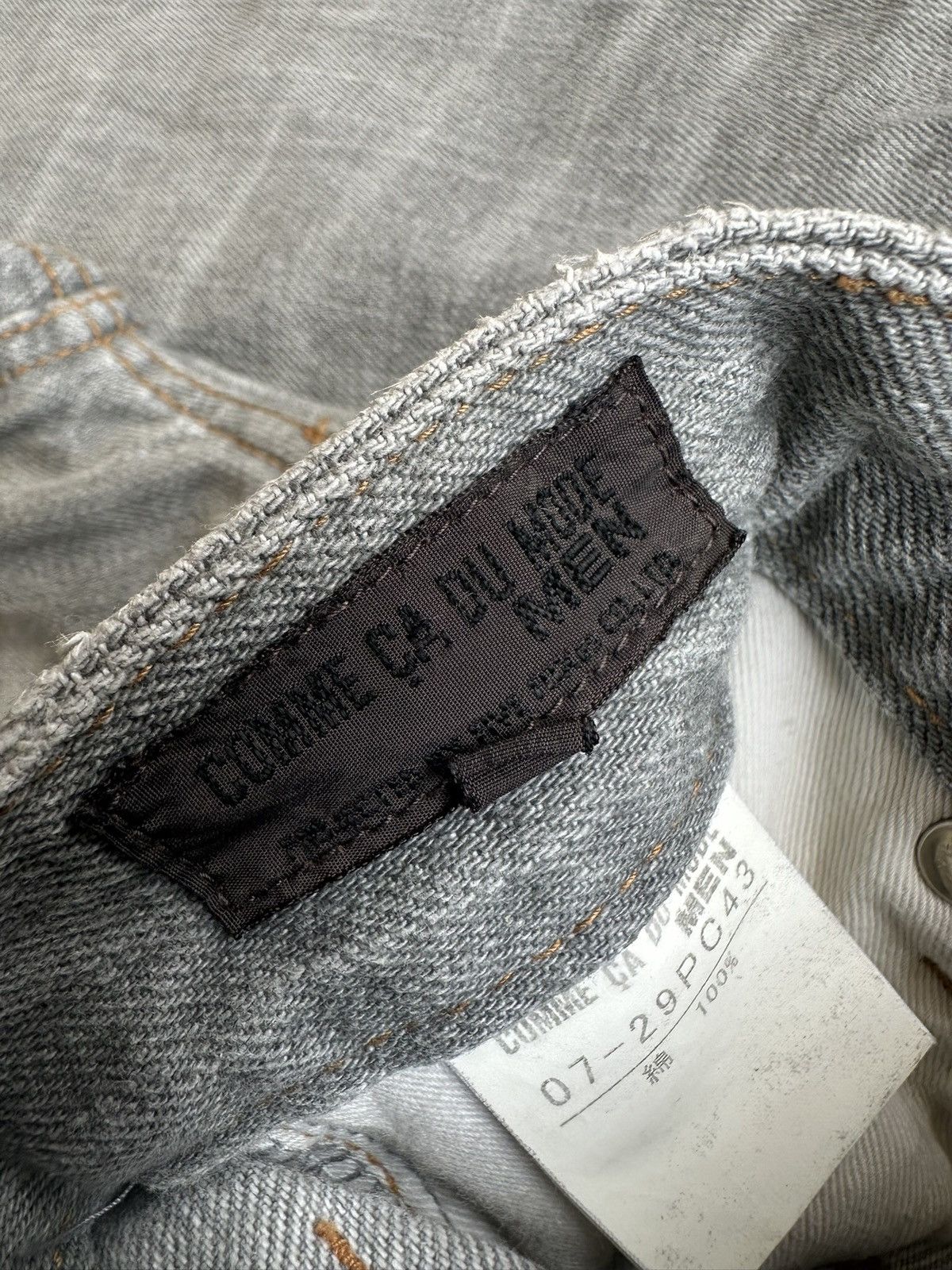 Comme Ca Ism 2005 Comme Ca Du Mode Men gray jeans Size US 32 / EU 48 - 8 Thumbnail