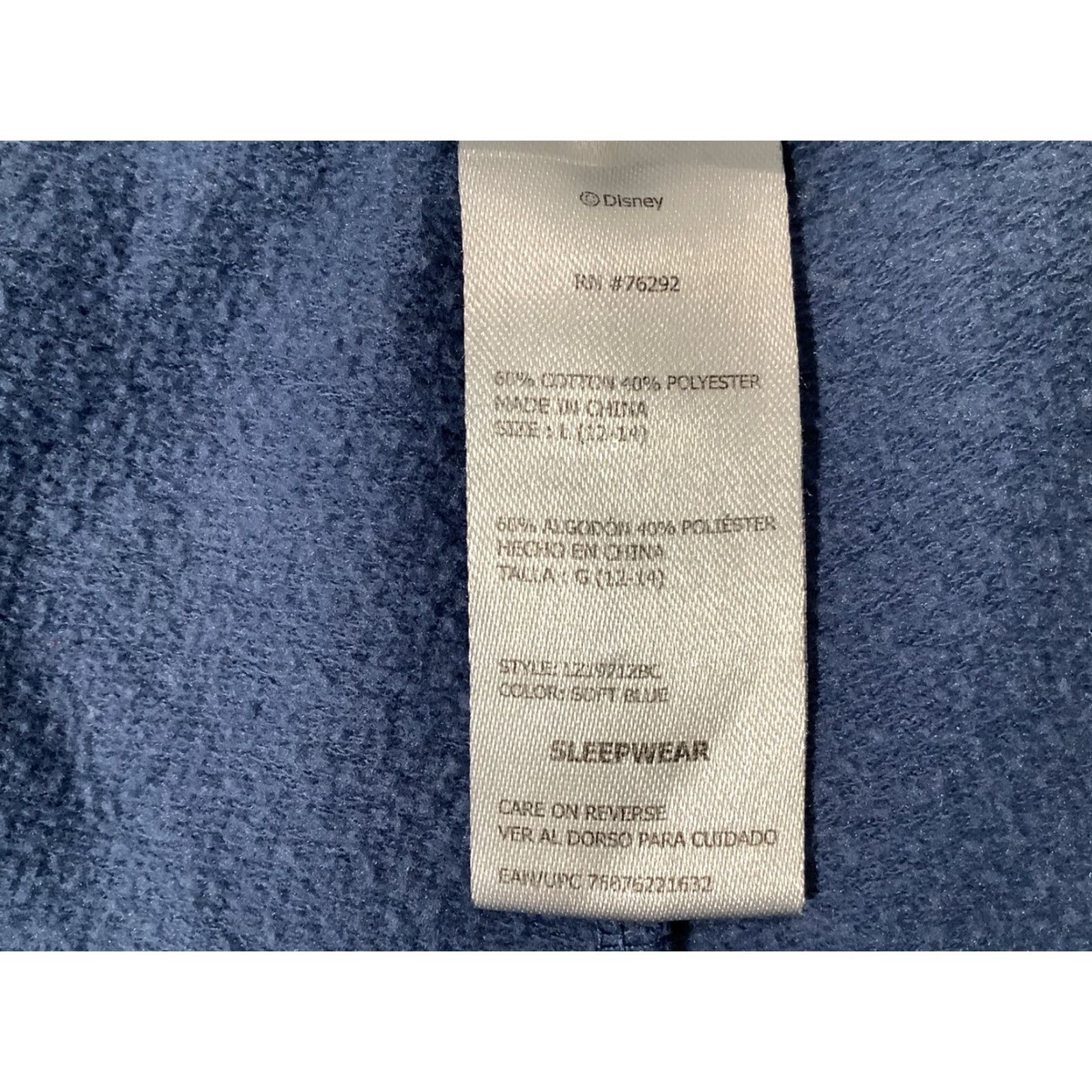 Disney Disney Cinderella Sleepwear Blue Soft Athletic Shorts Size Large Size 36" / US 14 / IT 50 - 4 Thumbnail